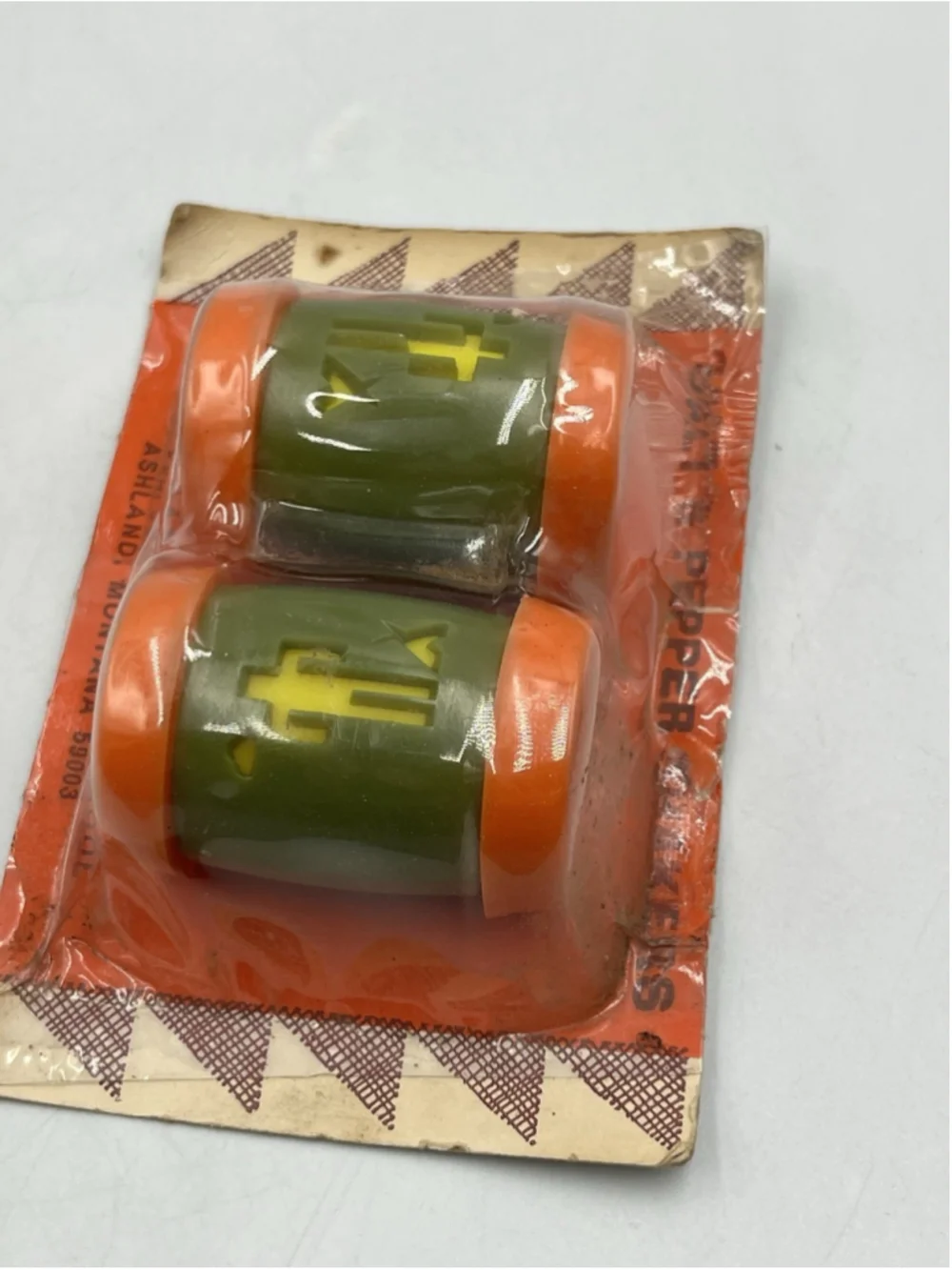 Vintage 1970’s St. Labre Indian School Salt & Pepper Souvenir Item in NIP SEE